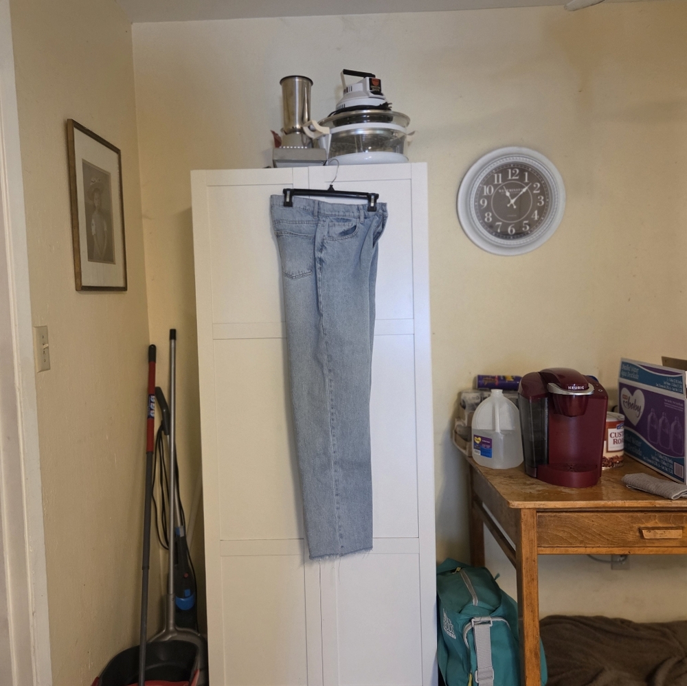 Classic Light Blue Women's Straight Jeans